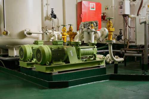 Maritime Engine Room