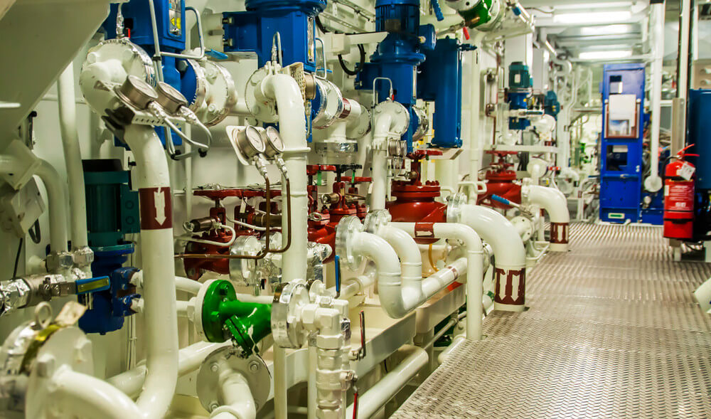 Maritime Engine Room
