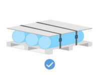 Properly Secure Tubes for Safe Shipping Properly Secure Tubes for Safe Shipping